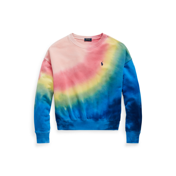 Tie Dye Terry Sweatshirt for Women Ralph Lauren UK