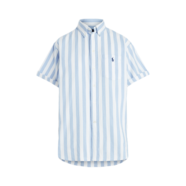 Camicia Oxford a maniche corte e righe Polo Ralph Lauren in 1
