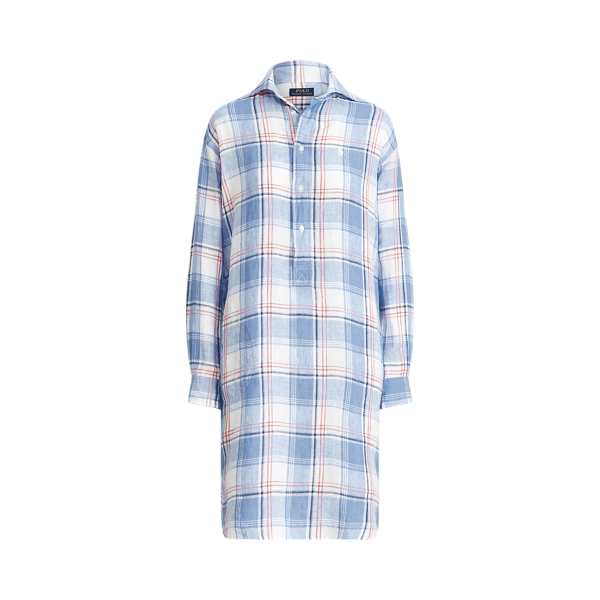 Plaid Linen Shirtdress for Women | Ralph Lauren® GY