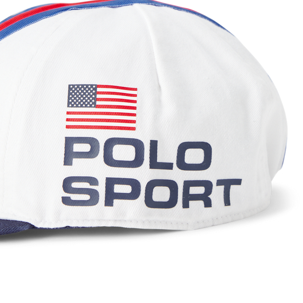 POLO SPORT ネイビー ストライプキャップ Polo Sport Cycling Cap for Men | Ralph Lauren® UZ