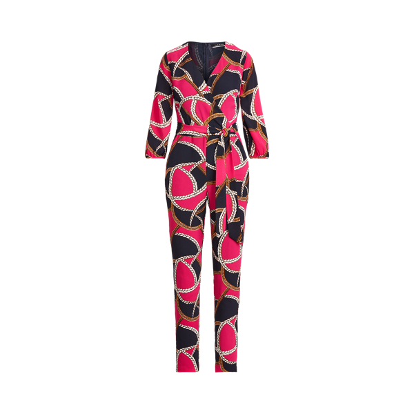 Print Crepe Jumpsuit Lauren in 1