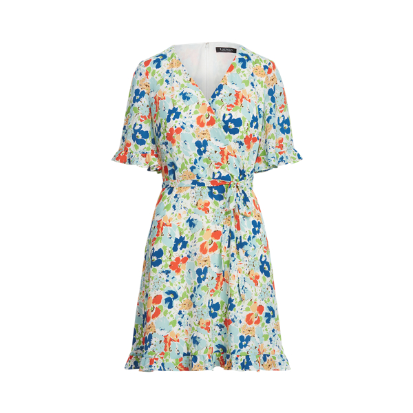 Floral Crepe Dress