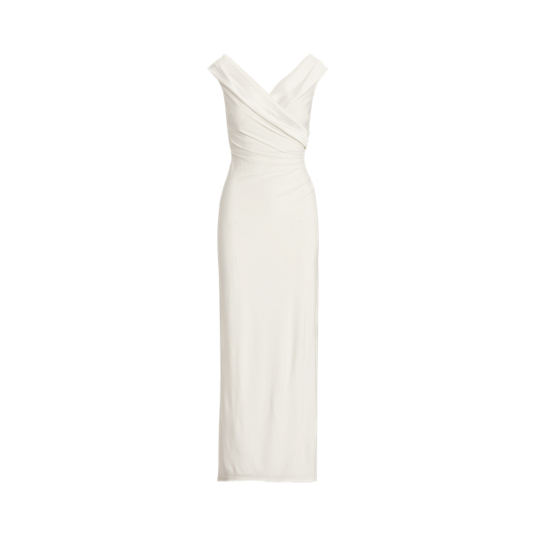 Robe en jersey &eacute;paules d&eacute;gag&eacute;es Lauren en 1
