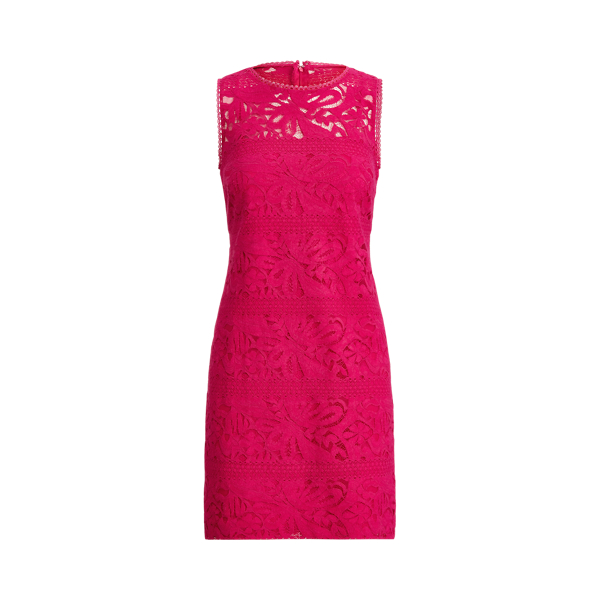 Floral Striped Lace Dress Lauren 1