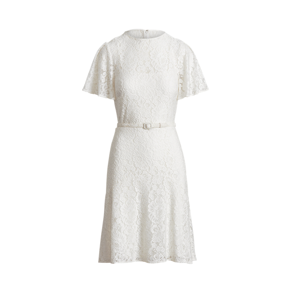 Robe en dentelle ceintur&eacute;e Lauren en 1
