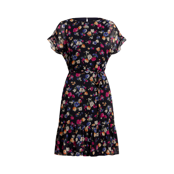 Robe en georgette fleurie Lauren en 1