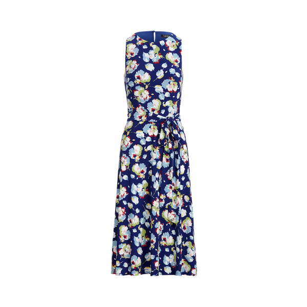 Sporting Royal/Blue/Multi Floral Jersey Dress Lauren 2