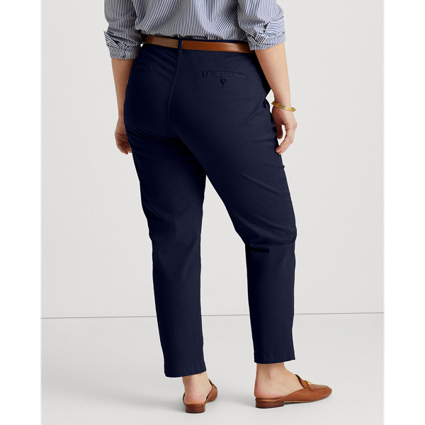 Womens stretch chino pants sales