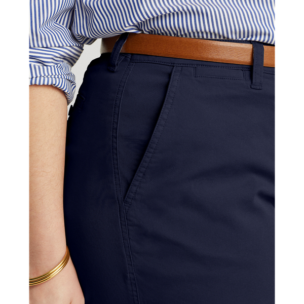 Slim-Fit Stretch-Chino Lauren Woman in Lauren-Navy 5