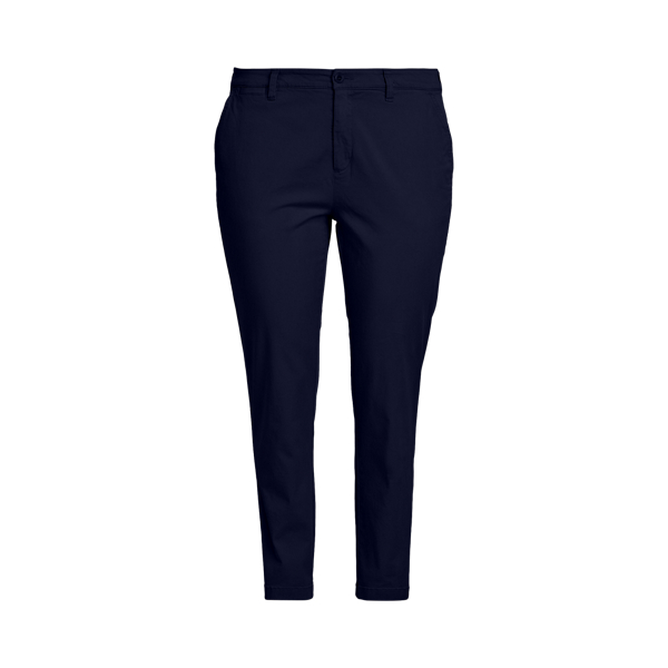 Slim-Fit Stretch-Chino Lauren Woman in Lauren-Navy 2