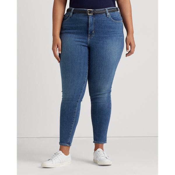 Skinny-Fit Jeans in Kn&ouml;chell&auml;nge Lauren Woman in Legacy-Waschung 4