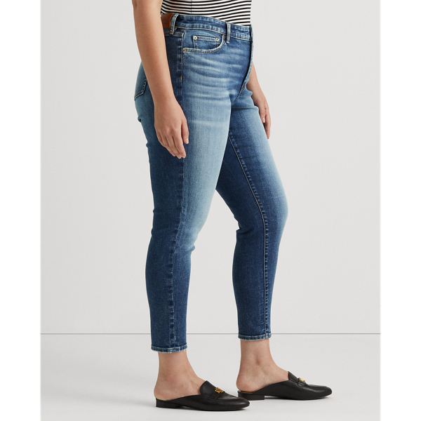 Skinny-Fit Jeans in Kn&ouml;chell&auml;nge Lauren Woman in Legacy-Waschung 8