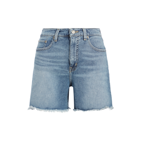 High-Rise Denim Short Lauren Petite 1