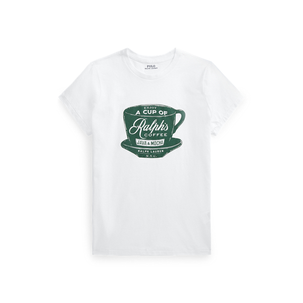 Ralph's Coffee Cotton T-Shirt Polo Ralph Lauren 1