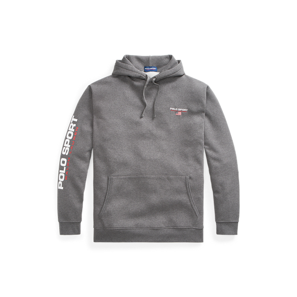 Sweat &agrave; capuche Polo Sport molleton Polo Ralph Lauren en 1
