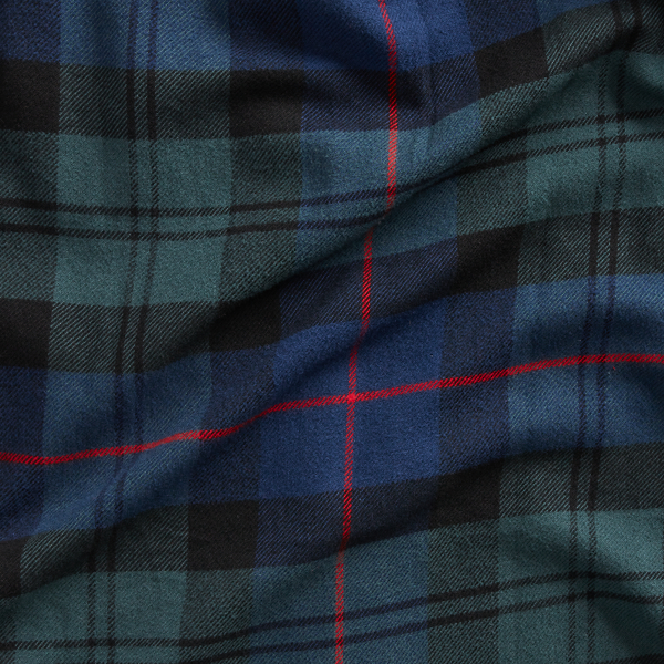 Green/Navy Multi Custom Fit Plaid Flannel Shirt Polo Ralph Lauren 6