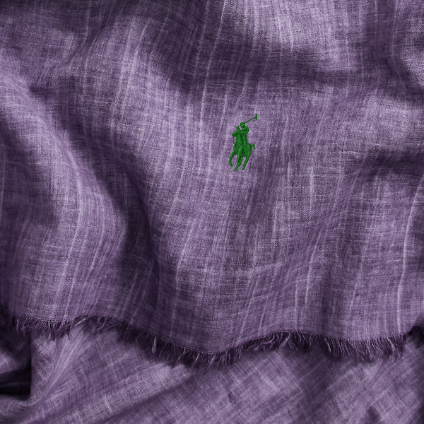Juneberry Crinkled Cotton Scarf Polo Ralph Lauren 2