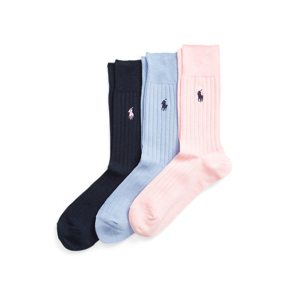 Ribbed Crew Sock 3-Pack Polo Ralph Lauren in 1