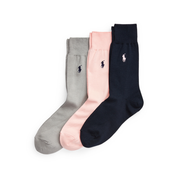 Mercerised Dress Sock 3-Pack Polo Ralph Lauren 1