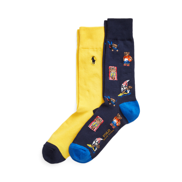 Polo Bear Trouser Sock 2-Pack Polo Ralph Lauren in 1