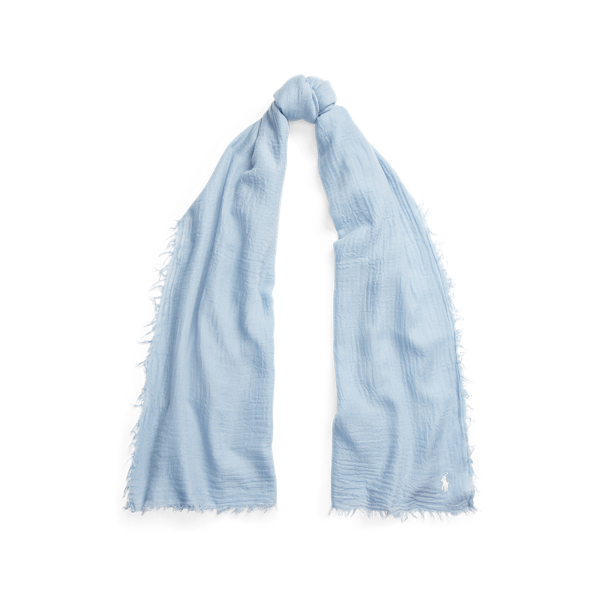 Fringe Crinkle Scarf