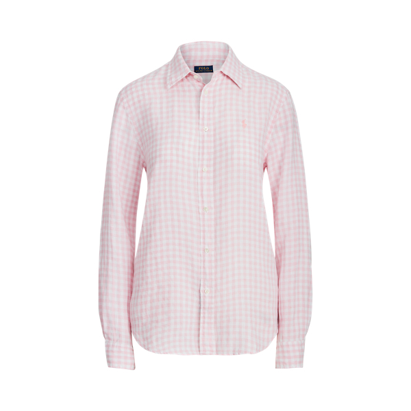 Leinenhemd mit Gingan Polo Ralph Lauren in 1