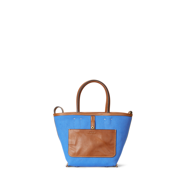 Yellow Bellport Canvas Mini Tote Polo Ralph Lauren 5