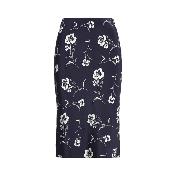 Kaela zijden rok met bloemenprint Ralph Lauren Collection in 1