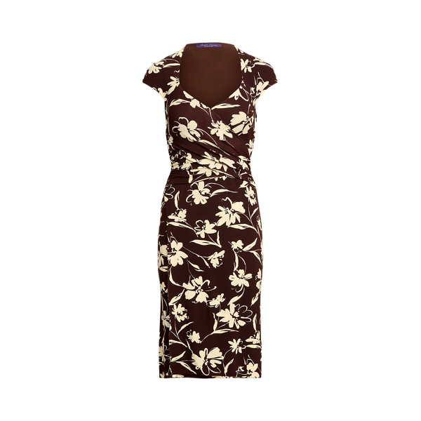 Jaela Floral Jersey Day Dress Ralph Lauren Collection 1