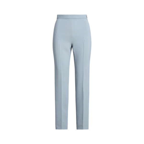Light Blue Robynn Crepe Cady Trouser Ralph Lauren Collection 2