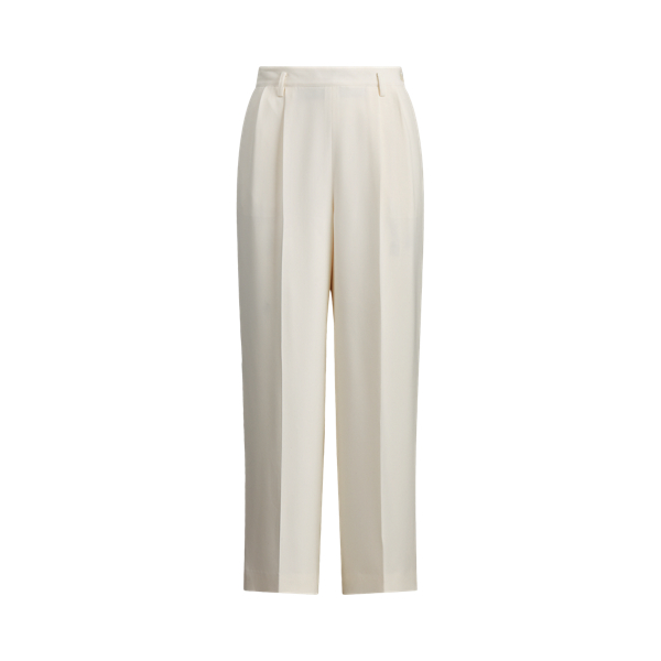 Duval Silk Straight-Leg Pant Ralph Lauren Collection 1