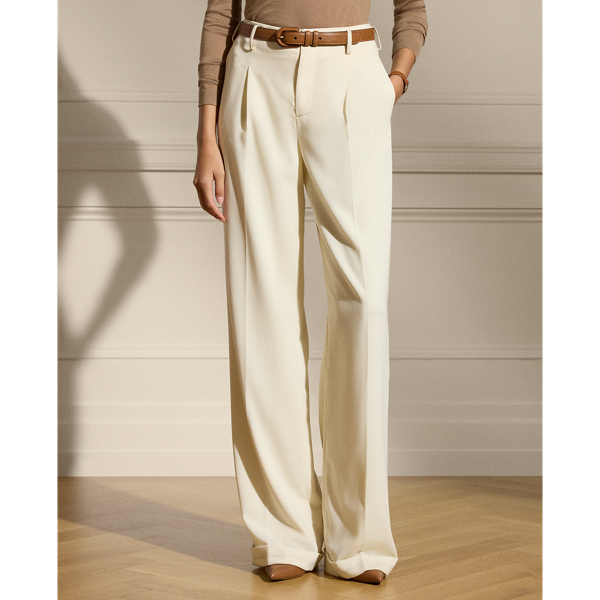 Stamford Wool Crepe Pant | Ralph Lauren