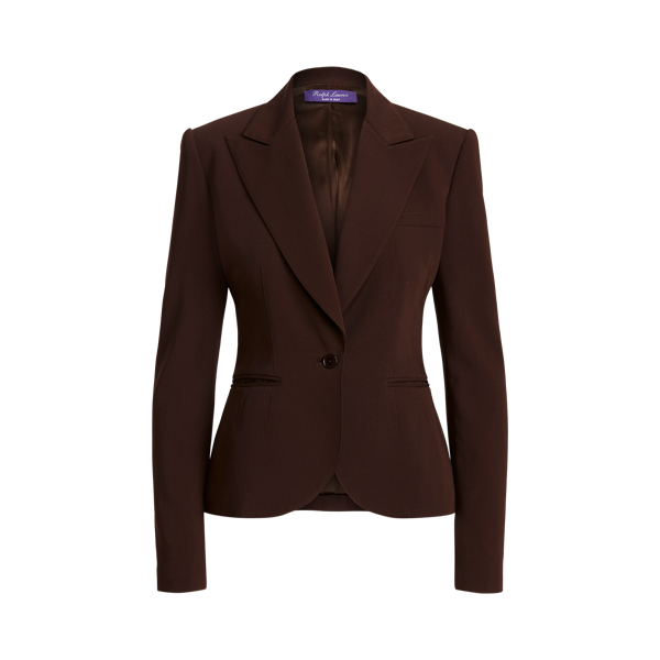 Alysha Wool Gabardine Jacket Ralph Lauren Collection 1