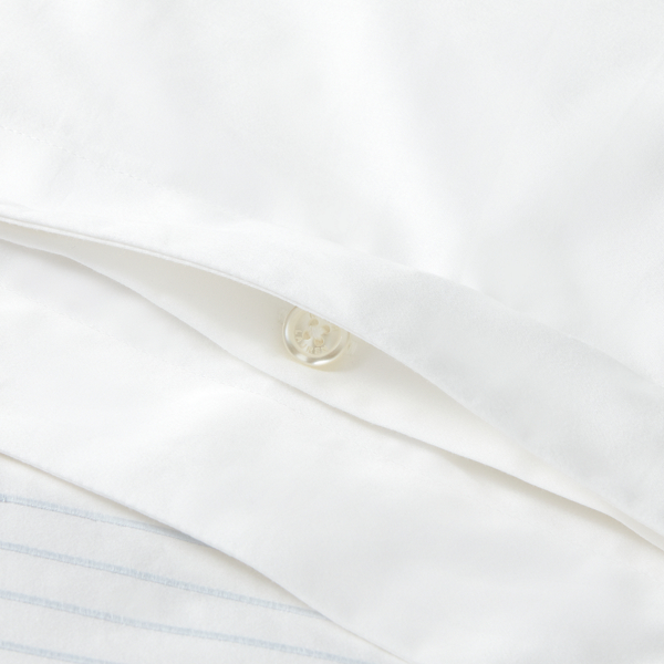 Blue Hyacinth Organic Cotton Sateen Handkerchief Duvet Ralph Lauren Home 6