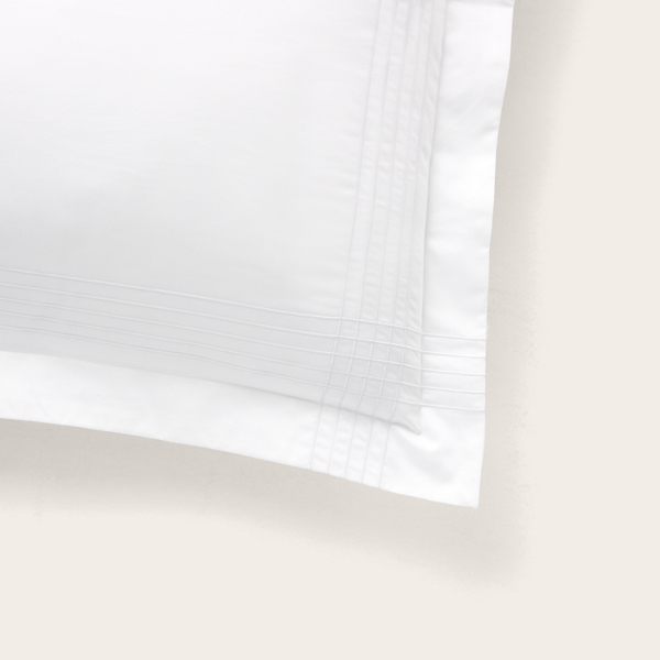 Studio White Organic Cotton Sateen Handkerchief Sham Ralph Lauren Home 3