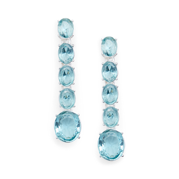 Linear Stone Earrings