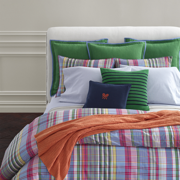 Summer Hill Plaid Duvet Cover