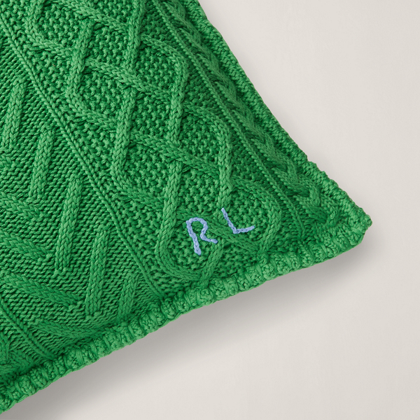 True Bottle Green Highland Throw Pillow Ralph Lauren Home 3