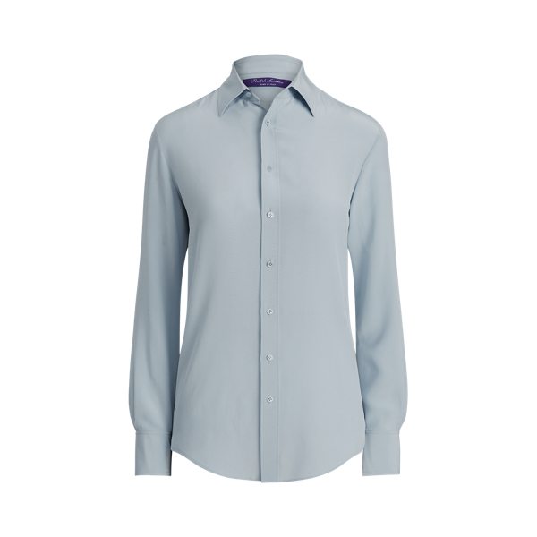 Harrison Silk Crepe de Chine Shirt
