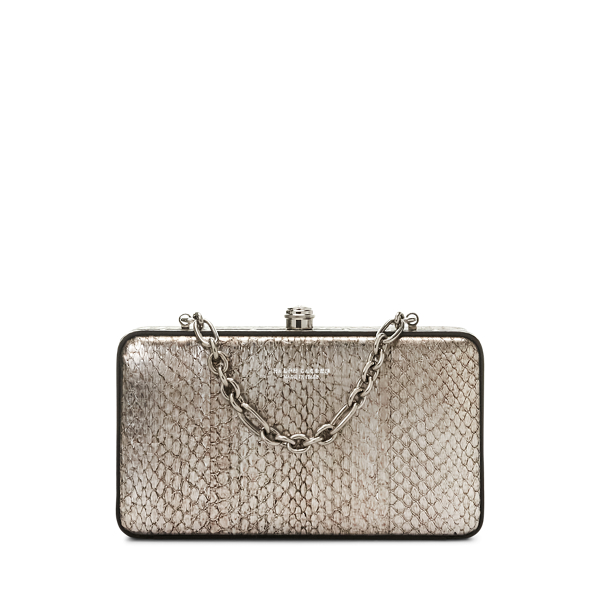 Snakeskin Evening Minaudi&egrave;re