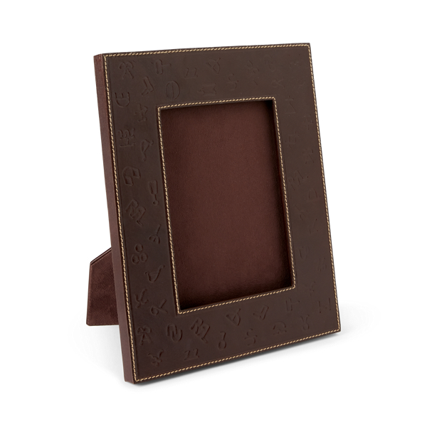 Logo Leather Frame