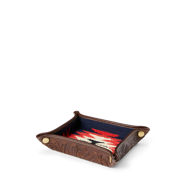 Handwoven Jacquard Valet Tray