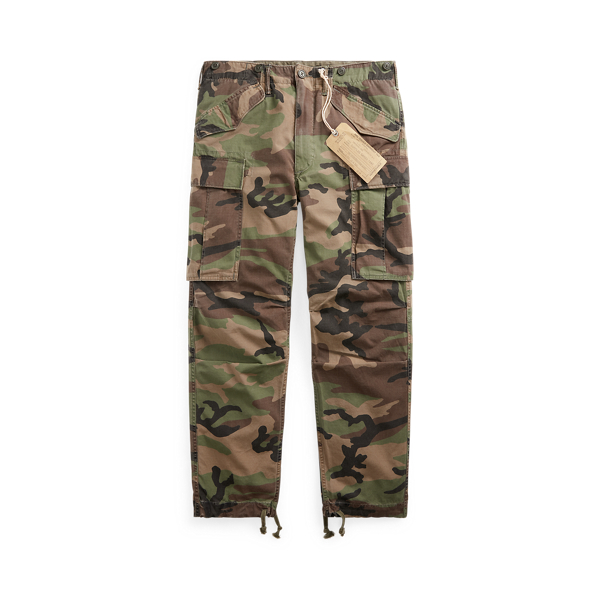 Slim Fit Canvas Cargo Pant