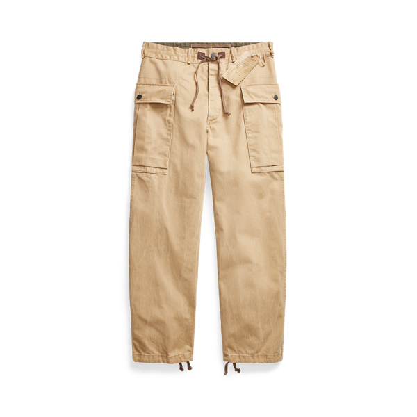 Pantalon cargo &agrave; chevrons RRL en 1