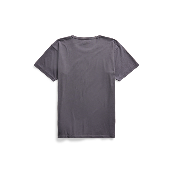 rrl ranch logo t-shirt navy | rrl | made in philippines