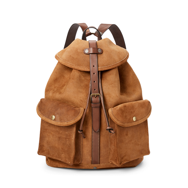 Suede backpack mens on sale