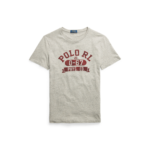 Loft Heather Custom Slim Fit Jersey Graphic T-Shirt Polo Ralph Lauren 2