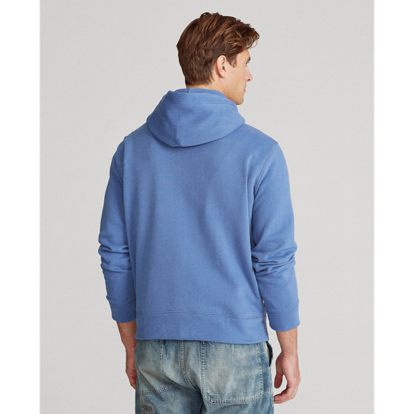Bastille Blue Fleece Hoodie Polo Ralph Lauren 5