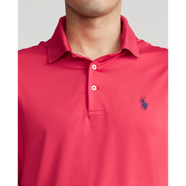 Sunrise Red Classic Fit Performance Polo Shirt Polo Ralph Lauren 6