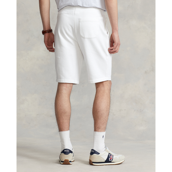 Die RL-Shorts aus Fleece Polo Ralph Lauren in Wei&szlig; 5